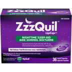 ZzzQuil Nighttime Sleep-Aid LiquiCaps, 36 Count