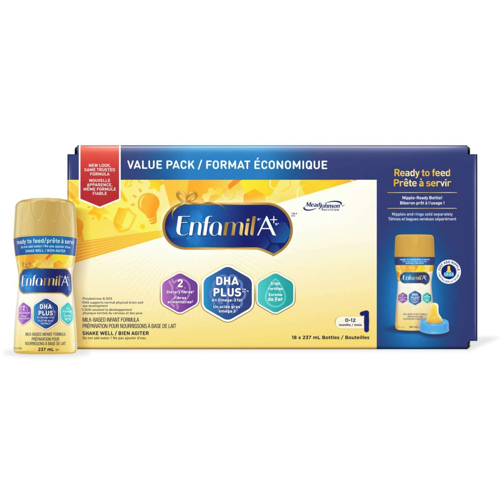 Enfamil A+, Ready-to-feed, 237ml , 18 Pk