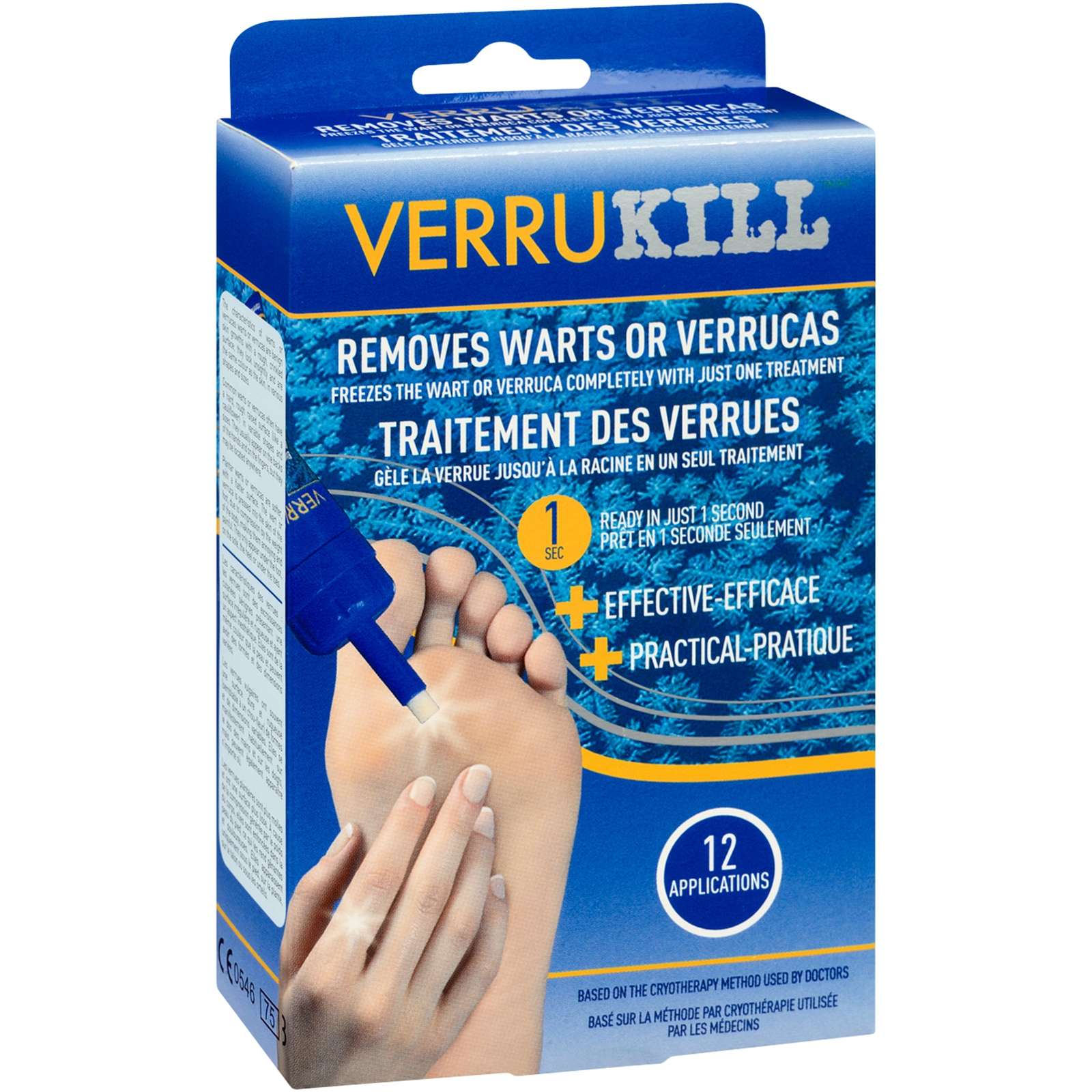 Verrukill® Removes Warts or Verrucas