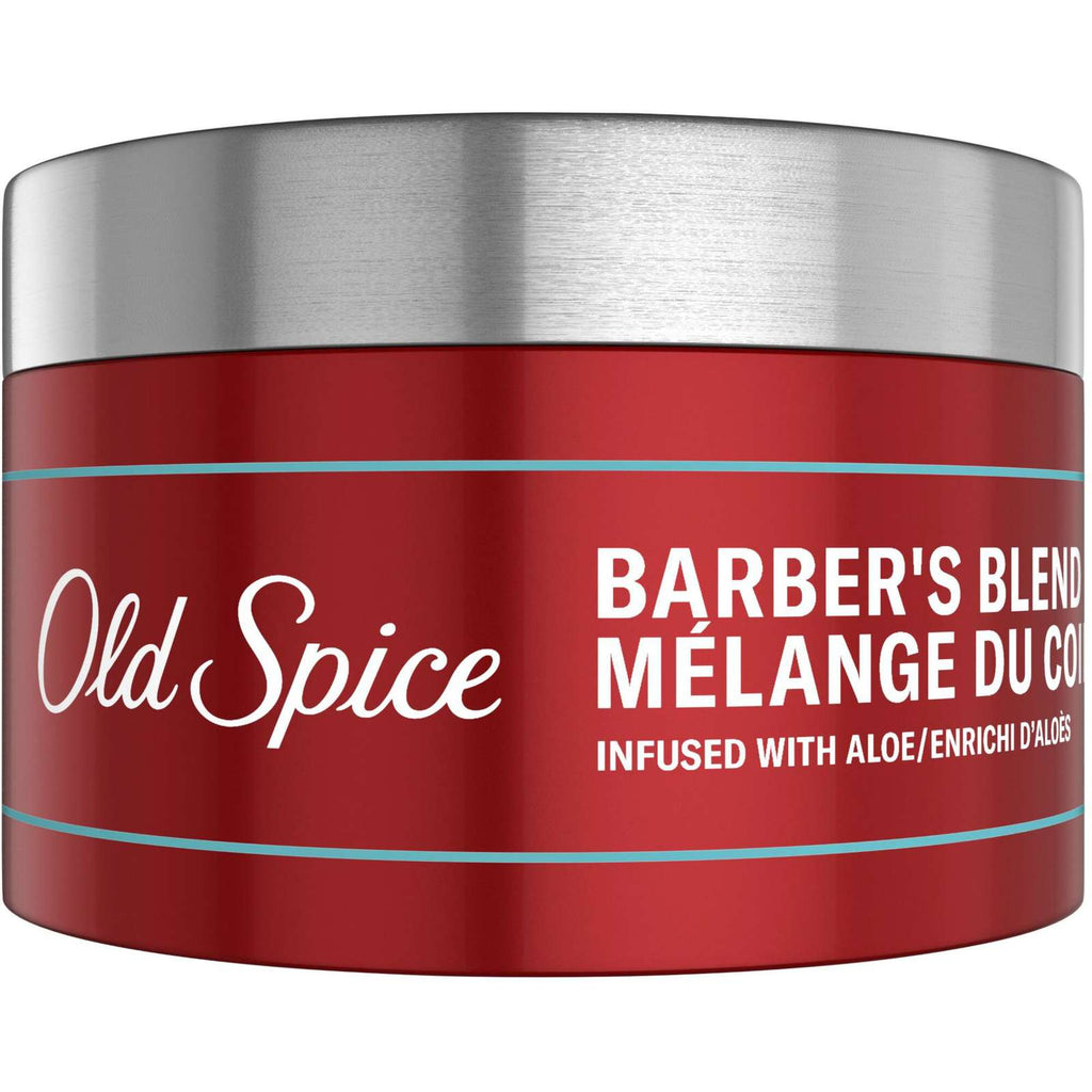 Old Spice Barber's Blend Pomade for Men, Infused with Aloe, 85 g