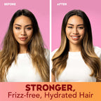 Frizz-Free + Keratin Smoothing Oil Shampoo, 5 in 1, for Frizzy or Shiny Hair