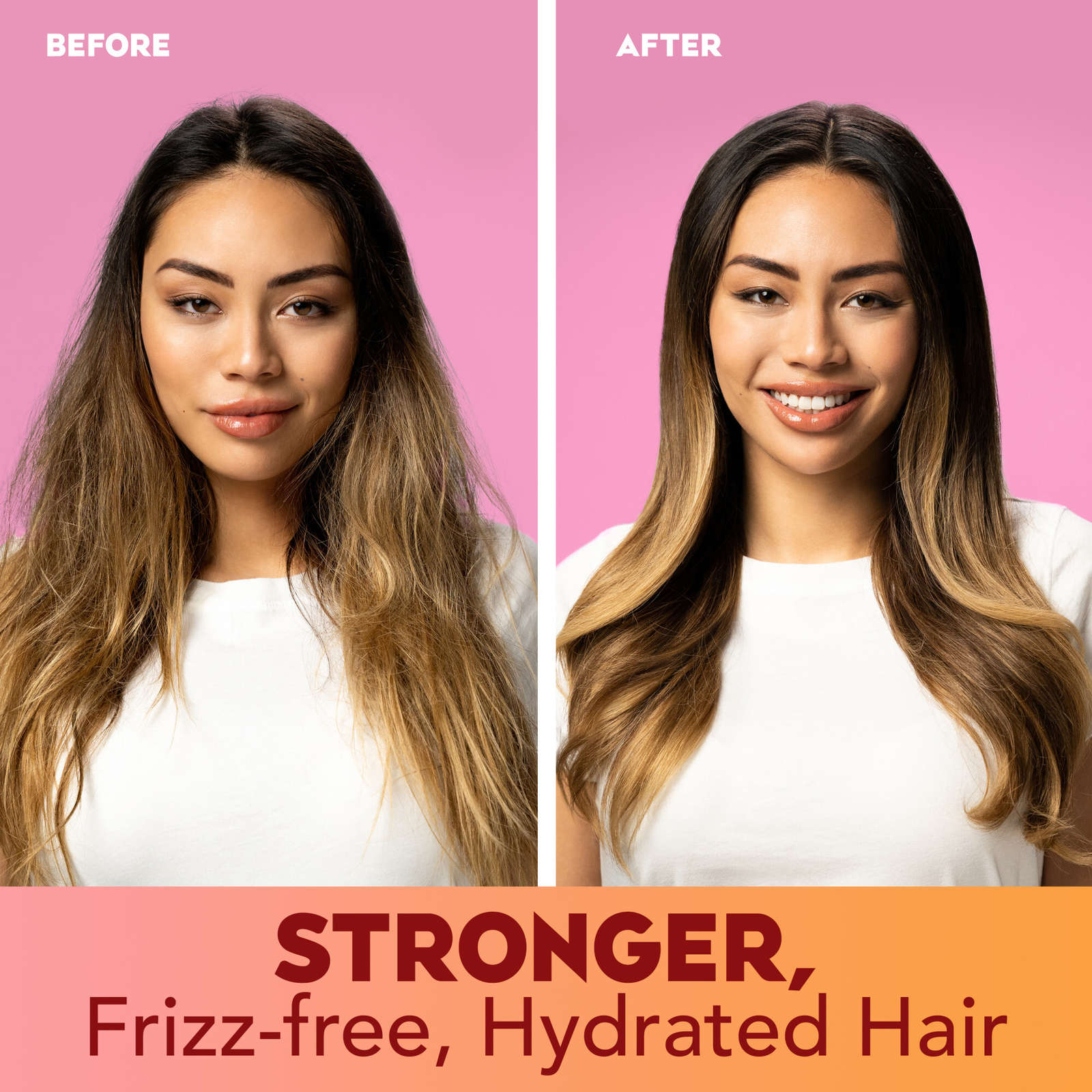 Frizz-Free + Keratin Smoothing Oil Shampoo, 5 in 1, for Frizzy or Shiny Hair
