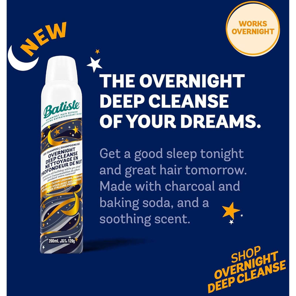 Dry Shampoo, Overnight Deep Cleanse