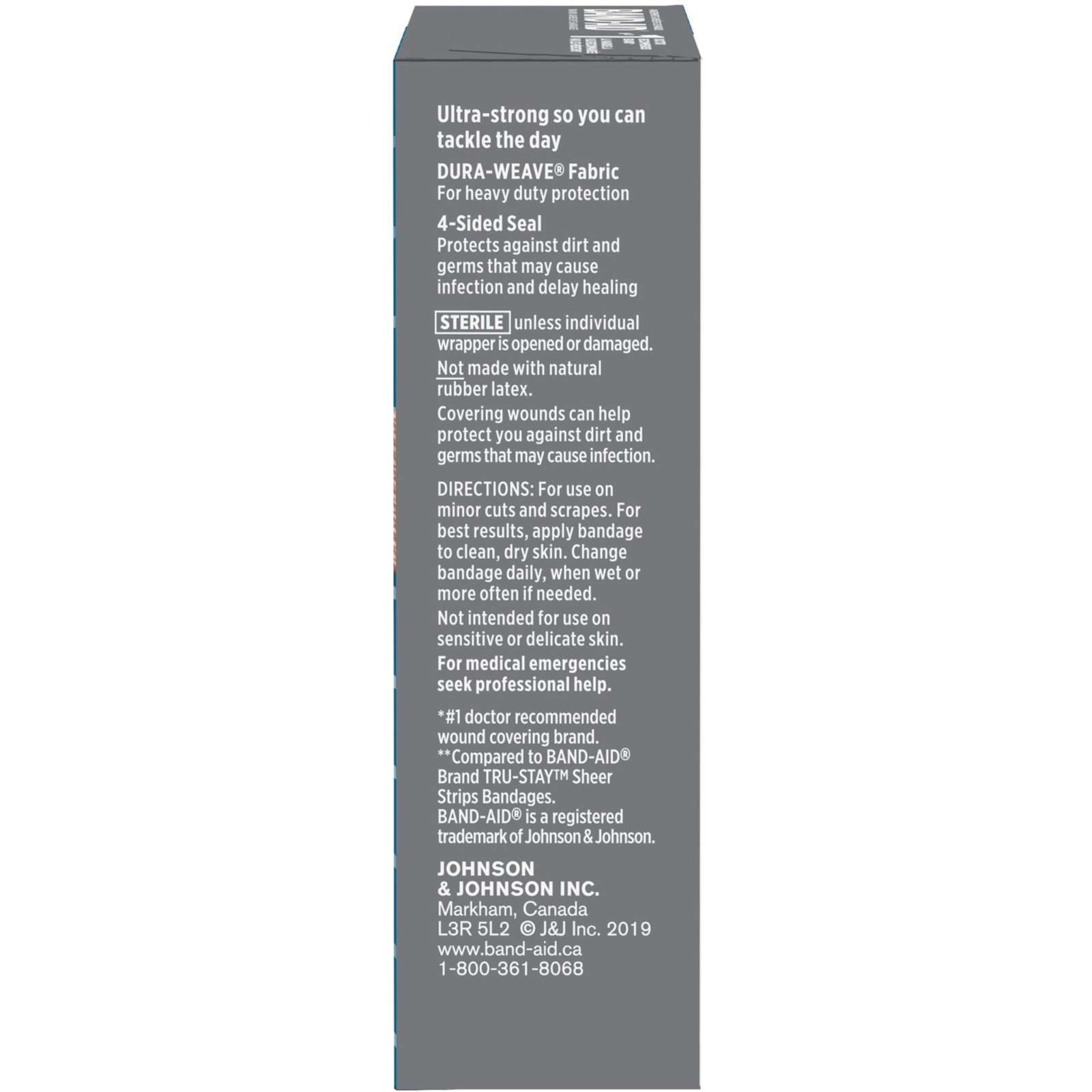 Tough-Strips Adhesive Bandages, Finger Care