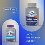 One A Day Men 50 Plus Multivitamin Gummies- Advanced Multivitamin Gummy with Immunity Support & B-Complex, Formulated with Vitamins & Minerals for Men 50+, 130 Gummies
