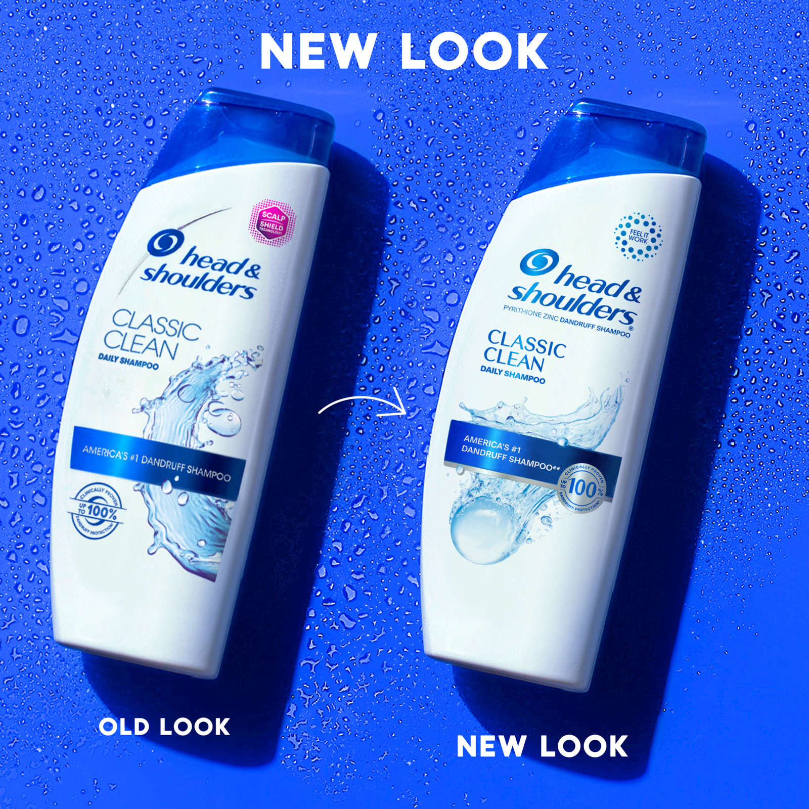 Head and Shoulders Classic Clean Anti-Dandruff Shampoo, 90 mL