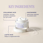 Moisture Cream 24h Moisturizing with Hyaluronic Acid & Niacinamide