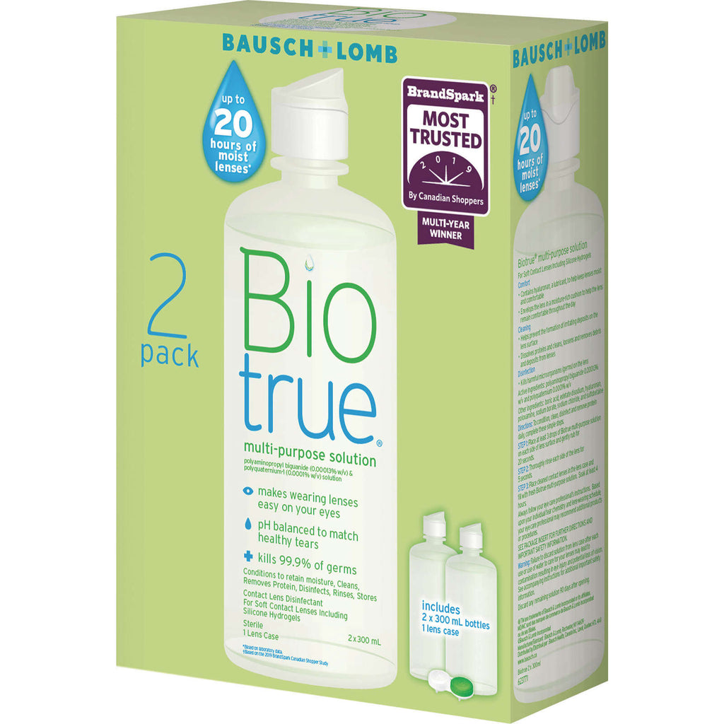 Biotrue Multi-Purpose Solution Twin Pack