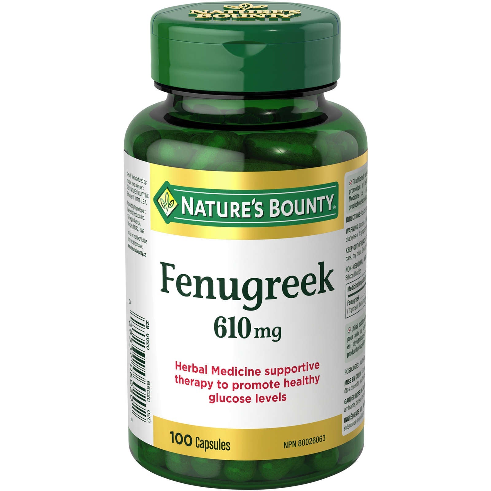Fenugreek Supplement, 610mg
