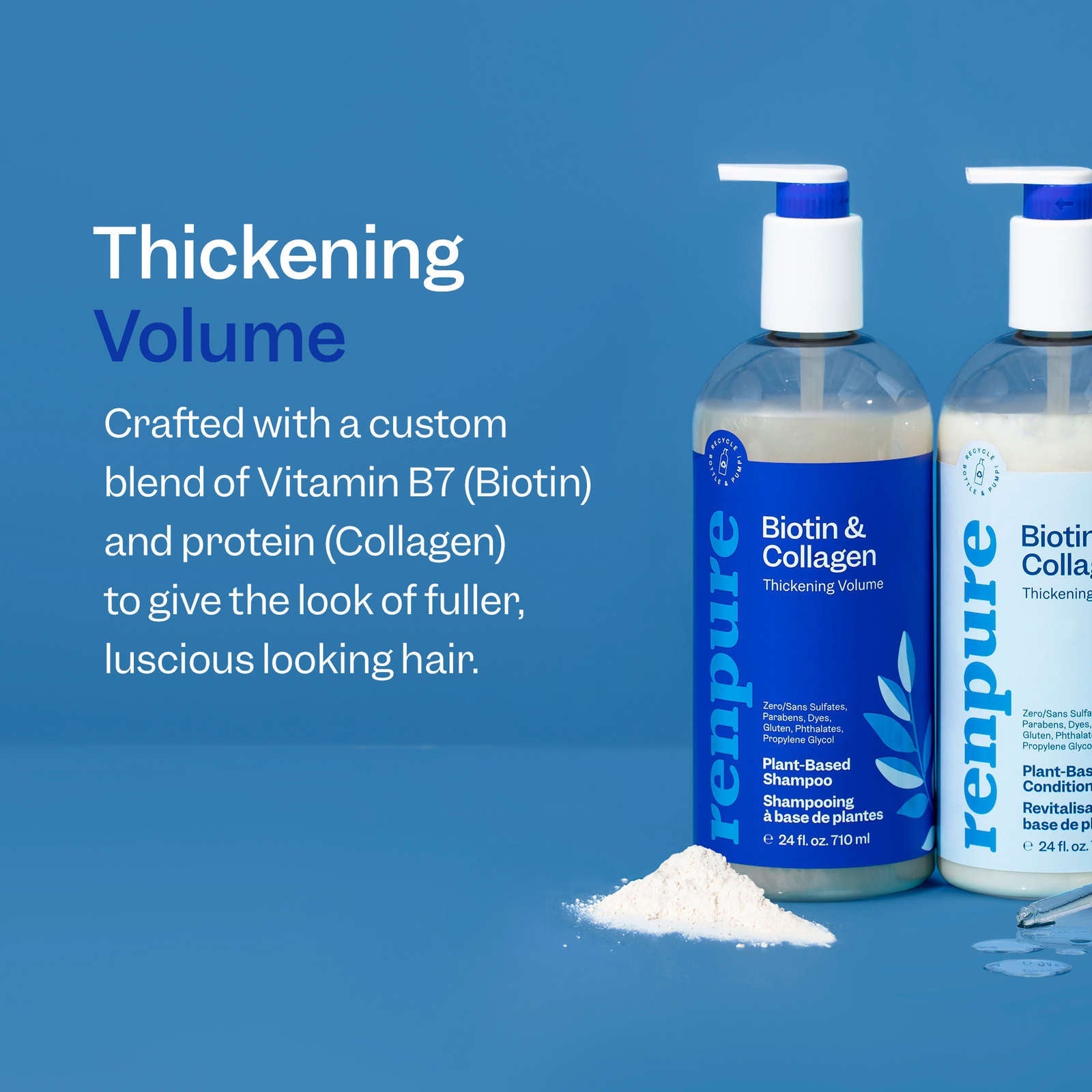 Plant Based Beauty Biotin & Collagen Thickening Shampoo