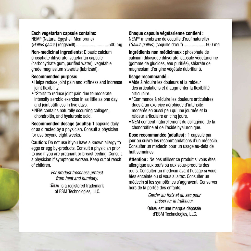 Super NEM® Natural Eggshell Membrane