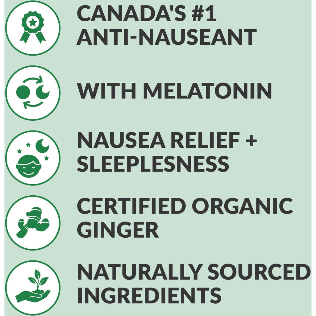 Ginger Nighttime Tablets with Melatonin