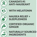 Ginger Nighttime Tablets with Melatonin
