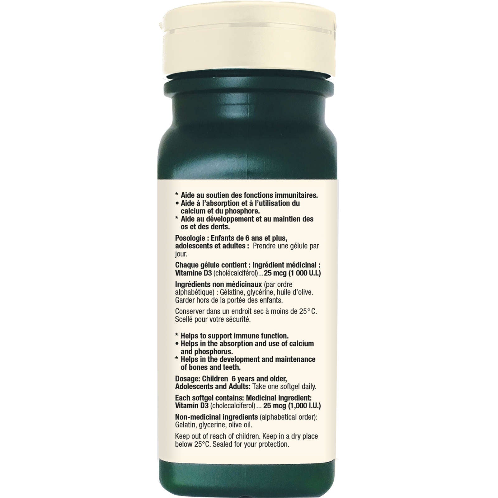 Vitamin D 1000 IU Softgels