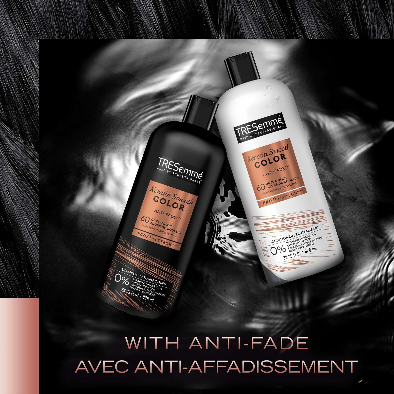 Keratin Repair Conditioner for damaged hair Bond Plex formulated with Pro Style Technology™
