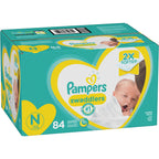 Pampers Swaddlers Newborn Diapers Size N
