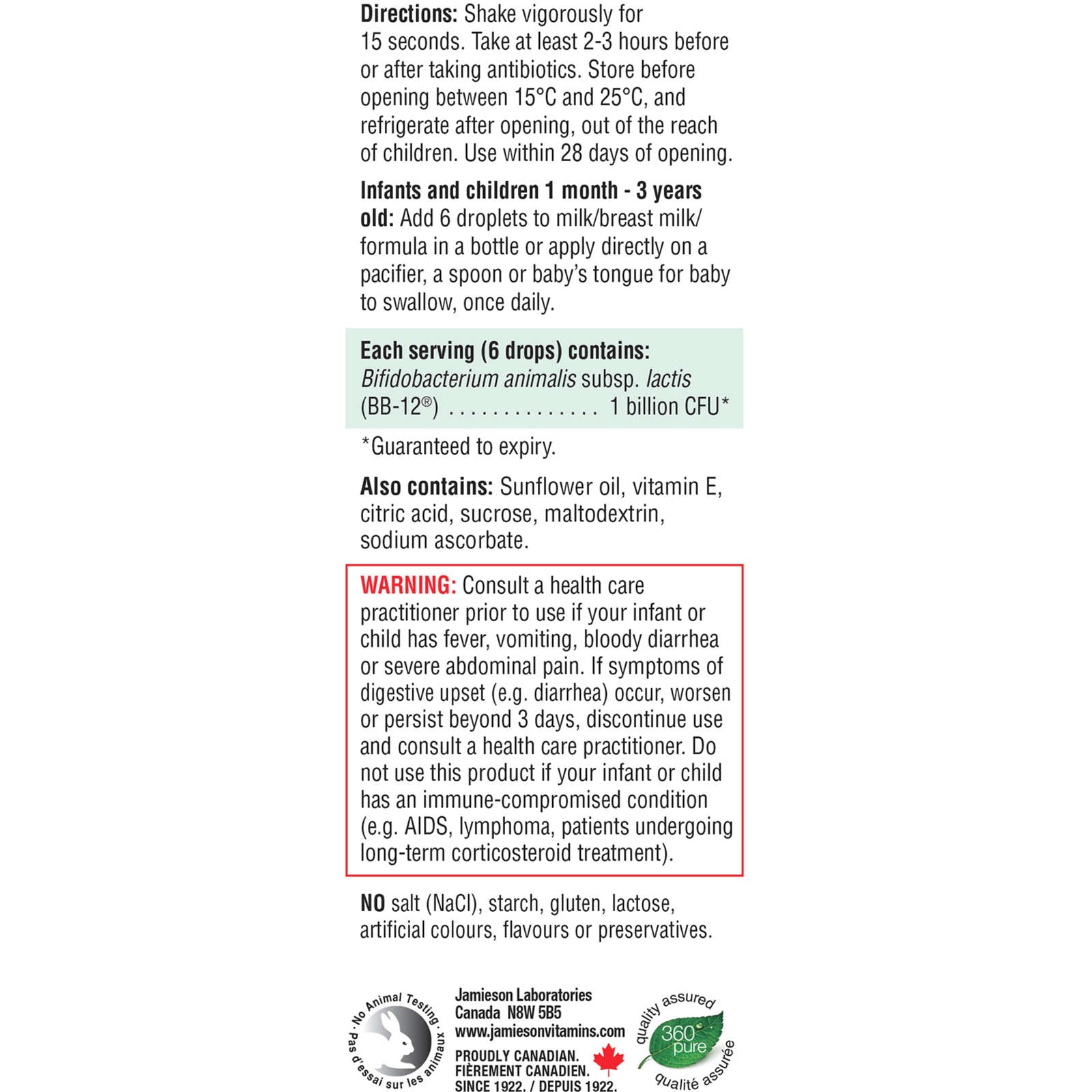 Probiotic Baby Drops