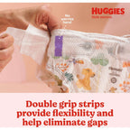 Huggies Little Movers Baby Diapers, Size 4, 58 Count
