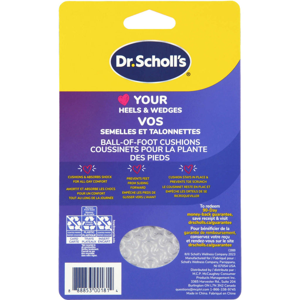 Dr. Scholl’s® Stylish Step® Ball of Foot Cushions for High Heels, Women's, One Pair